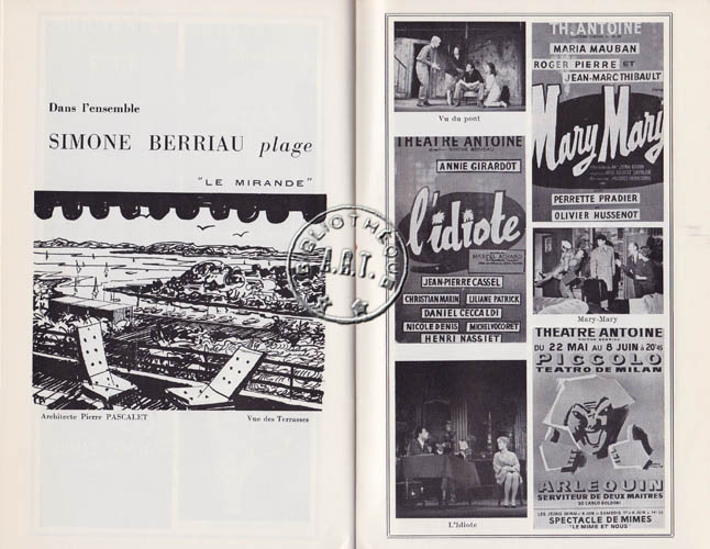 Les programmes de Théatre de l\